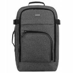 shumee PETERSON siva kabinska torba potovalni nahrbtnik unisex ročna prtljaga