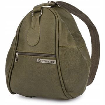 shumee Ženska usnjena torbica 2v1 elegantna prilagodljiva prostorna Beltimore