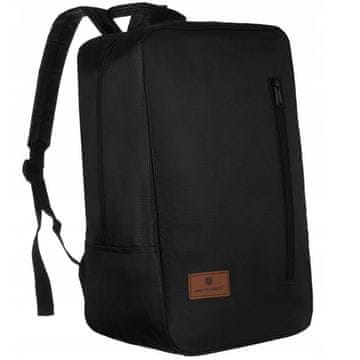 shumee Potovalni nahrbtnik, lahek, unisex, črn, kabinska torba, ročna prtljaga