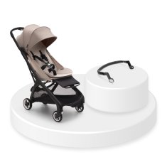 Bugaboo Butterfly Black/Desert Taupe - Desert Taupe z varovalom
