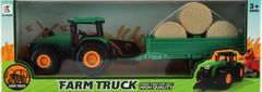 Teddies Traktor z vztrajnikom 30 cm 1 kos