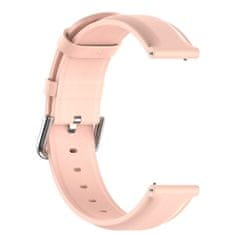 BStrap Leather Lux pašček za Xiaomi Amazfit GTS, sand pink