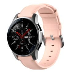 BStrap Leather Lux pašček za Xiaomi Amazfit Bip, sand pink