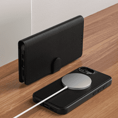 Tech-protect Wallet MagSafe knjižni ovitek za iPhone 16e, črna