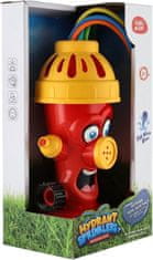 Teddies Hidrantni razpršilec vode za vrt iz plastike 10x23 cm