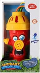 Teddies Hidrantni razpršilec vode za vrt iz plastike 10x23 cm