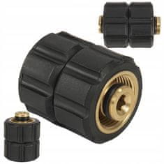 shumee Adapter / vrtljivi adapter za priključitev cevi visokotlačnega čistilnika 2x GW M22x1,5 mm