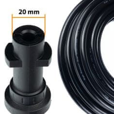 shumee 20m Karcher Cev za čiščenje odtokov serije K s šobo 1+3