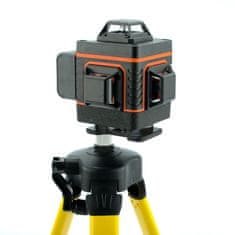shumee Rosfix Orange Eye 4D 360° križna laserska nivelira 16 črt s stojalom