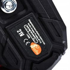 shumee Rosfix Orange Pirania OP21V akumulatorska verižna žaga/električna žaga, serija Animal PRO + 2x Max Lithium Power Battery + etui in dodatki