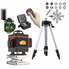 shumee Rosfix "Orange Eye" 4D križni laser s stojalom + ključ
