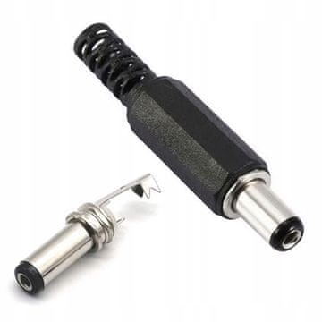 shumee DC ženski vtič 5,5/2,1 mm, spajkan na žico