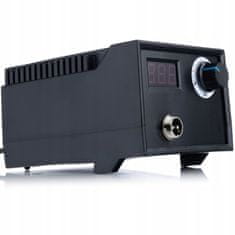shumee Rosfix 60W Pirografska postaja / Gorilnik na drva z zaslonom Rosfix Black Fenix RBB60W + Gobica za spajkalne konice 50x35 mm 1 kos