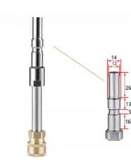 shumee Sulica / Adapter za hitro povezavo Kranzle D12/Nilfisk Alto na 1/4"" QC za visokotlačni čistilnik