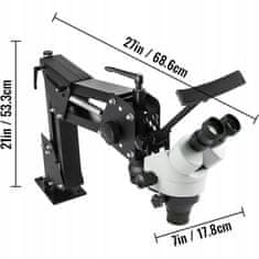 shumee Proxima Pro MSPP-B-WDMS2 binokularni stereo mikroskop na nosilcu