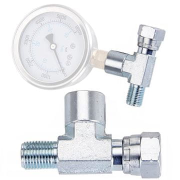 shumee Rosfix 1/4" T-kos za linearni manometer iz nerjavečega jekla