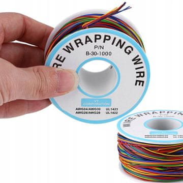 shumee Kynar žica AWG 0,25 mm večbarvna 200 m