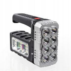 shumee Solarna LED svetilka Searchlight POWERBANK USB polnilna baterija