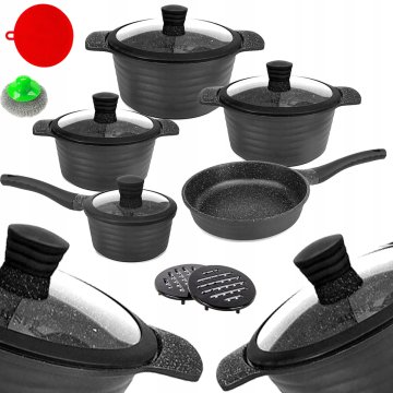 shumee Set keramičnih in marmornih LONČEK POTS