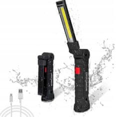shumee LED DELAVNIŠKA SVETILKA MAGNETNA SVETILKA, USB KAVELJ