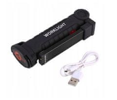 shumee LED DELAVNIŠKA SVETILKA MAGNETNA SVETILKA, USB KAVELJ