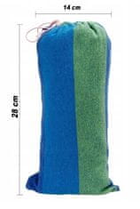 shumee Enojna vrtna viseča mreža 270 x 80 cm 100 kg PLUS