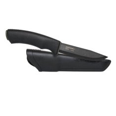 shumee Mora BushCraft BlackBlade Carbon Steel Knife Black