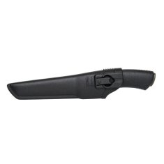 shumee Mora BushCraft BlackBlade Carbon Steel Knife Black