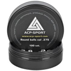 shumee ACP-SPORT svinčene krogle 100 kom. .375 kal. za 0,36 kal. orožje s črnim prahom