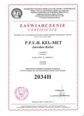 shumee Kel-Met KM1001 velike lisice certificirane originalne policijske INOX