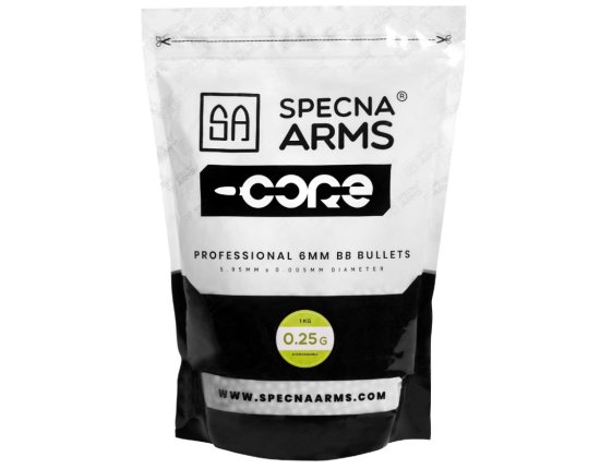 shumee ASG kroglice 0,25g biorazgradljivo Specna Arms Core 1kg