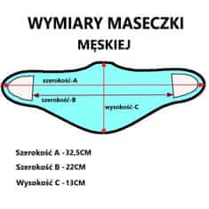 shumee Maska elastična obrazna maska multicamo Haasta moški
