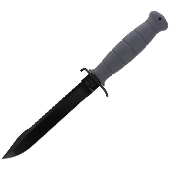shumee GLOCK FM81 siv nož - siv z žago