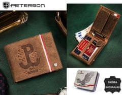 shumee RFID patriotična usnjena denarnica Peterson 304PW-03 Fighting Poland