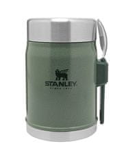 shumee Stanley Classic Green Lunch Thermos 0,4 L + jedilni pribor