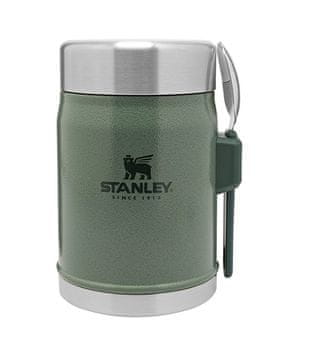 shumee Stanley Classic Green Lunch Thermos 0,4 L + jedilni pribor