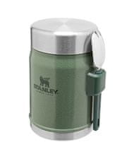 shumee Stanley Classic Green Lunch Thermos 0,4 L + jedilni pribor