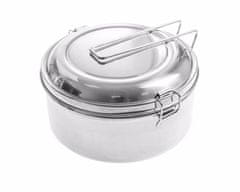 shumee Posoda za kuhanje Badger Outdoor 3Steelcook iz nerjavečega jekla