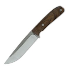 shumee Manly Blaze D2 Walnut nož, usnjena torbica 02ML012 HRC 59/61