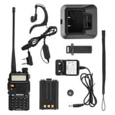 shumee Baofeng UV-5R HTQ 5W voki-toki za ponovno polnjenje
