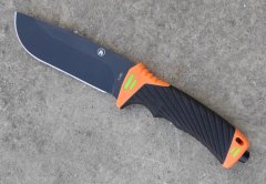 shumee Ganzo G8012-OR fiksni nož s tulcem, kresilnim kamnom in brusilnikom