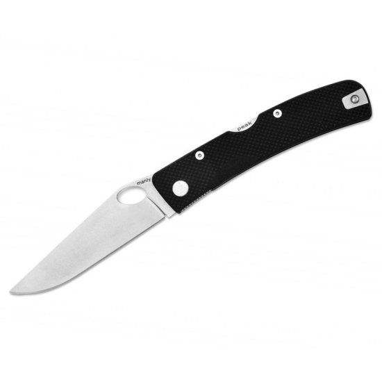 shumee Enoročni nož Manly Peak Black CPM S90V 59-61 HRC