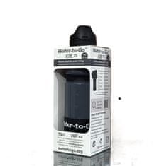 shumee Steklenička s filtrom za vodo Water-to-Go Active 750 ml steklenica s filtrom, črna