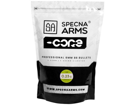shumee ASG kroglice 0,23 g 1 kg Specna Arms Core biološko razgradljive