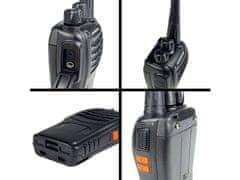 shumee Baofeng PMR walkie-talkie - 2 kom. skupaj s slušalkami, walkie-talkiejem