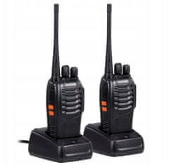shumee Baofeng PMR walkie-talkie - 2 kom. skupaj s slušalkami, walkie-talkiejem
