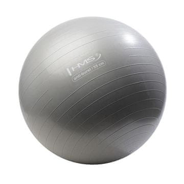 shumee YB02 NOVA GIMNASTIČNA ŽOGA 55CM GRAFITNA ANTI-BURST HMS
