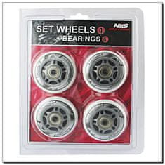 shumee PU 70x24 BELA 82A (4 KOS) + ABEC-7 (8 KOS) NILS EXTREME SET