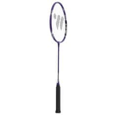 shumee ALUMTEC 4466 KOMPLET LOPAJEV ZA BADMINTON VIJOLIČEN 2 KOM + GUTI 3 KOM + MREŽA + ČRTE ŽELJA