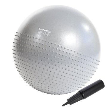 shumee YB03 NOVA GIMNASTIČNA MASAŽNA ŽOGA 65CM SVETLO SIVA HMS